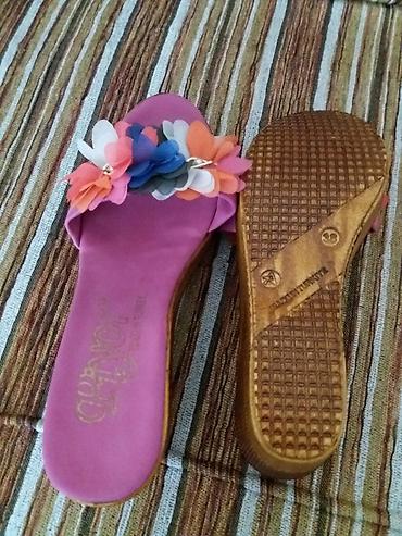 Basanoşka və səndəllər: Ölçü: 39, Yeni — 20