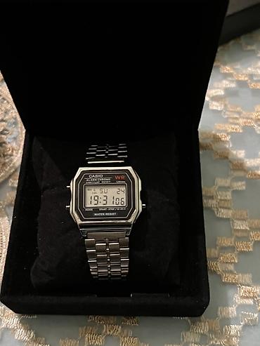 1 qram qizil satisi: Qutu ilə birlikdə 20azn Casio A159W (593) rəqəmsal saat - Klassik — 3