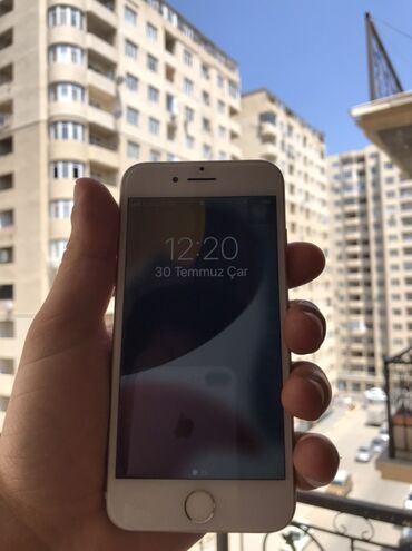 ikinci el telefon ayfon 7: IPhone 7, 32 GB, Qızılı, Barmaq izi