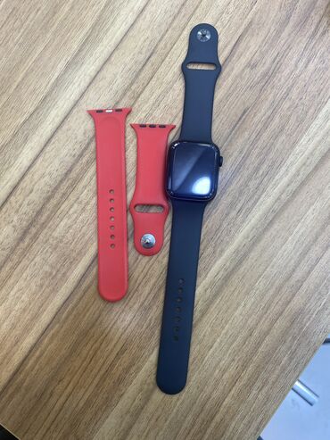 apple watch бишкек бу: Б/у, Смарт часы, Apple, Аnti-lost, цвет - Черный