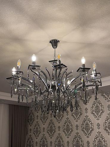 pişik şəkilləri çəkmək: Çılçıraq, 10 və daha çox lampa, Metal — 1