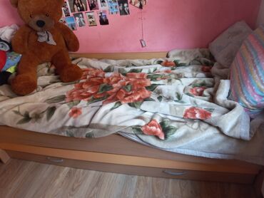 kreveti na sprat: Za devojčice, bоја - Narandžasta