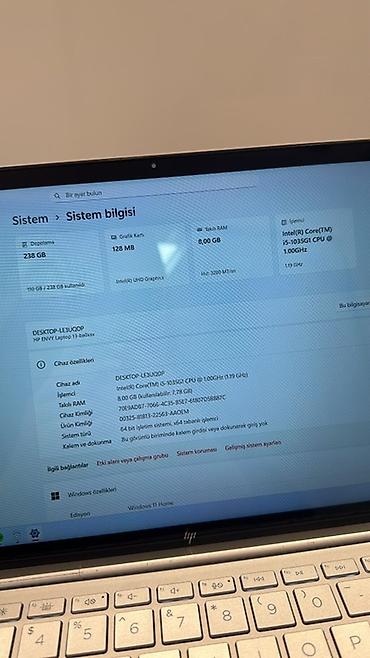 hp azerbaijan: HP Envy 13 ultrabuk - Ekran: 13.3" Full HD (incə çərçivə), parlaq və — 6