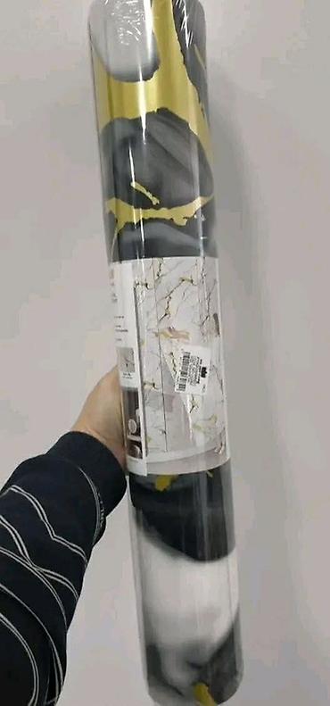 Tapete: Samolepljiva zidna obloga – mermer dezén 60cm x 3mProdajem dekorativnu — 5