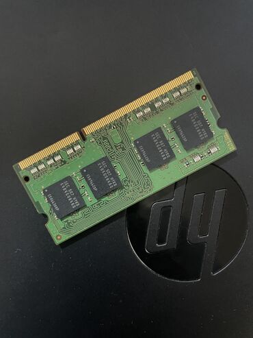 ноутбук hp: Оперативная память, Б/у, Samsung, 4 ГБ, DDR3, 1600 МГц, Для ноутбука