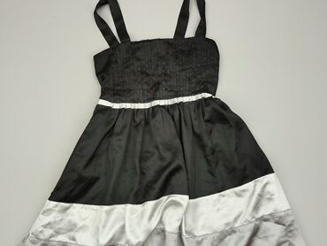 sukienka na ramiaczkach czarna: Sukienka, Oversize, XS (EU 34), stan - Bardzo dobry