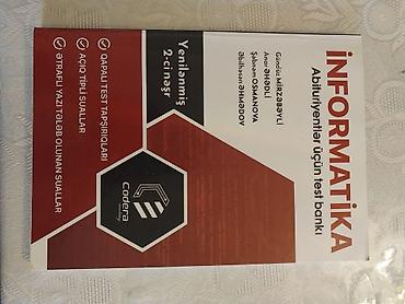 array informatika: Məhsul: “İnformatika – Abituriyentlər üçün test bankı” (Yenilənmiş — 1