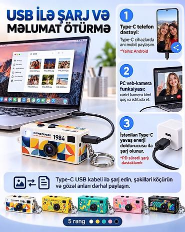 mini qacis aparati: Mini “Thumb Camera” – gündəlik çəkiliş üçün ultra-mini kamera - 720P — 4