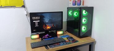 huntkey: Компьютер, Скидка 10%, ядер - 4, ОЗУ 16 ГБ, Игровой, Б/у, Intel Core i5, NVIDIA GeForce GTX 1060, HDD + SSD