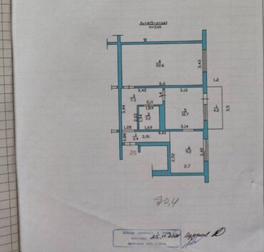 квартира керек ош базар жактан: 2 комнаты, 62 м², Элитка, 5 этаж, Евроремонт