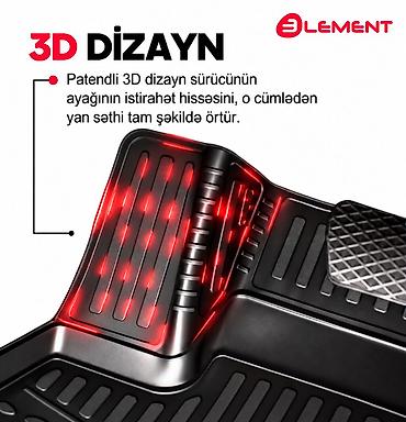 Nəqliyyat: Volvo XC90 2015-2026 üçün salon rezin ayaqaltı Volvo XC90 2015-2026 — 2