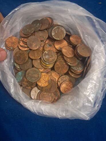 Sikkələr: ABŞ sikkələri – qarışıq lot - Növ və nominalar: quarter dollar (25¢) — 10