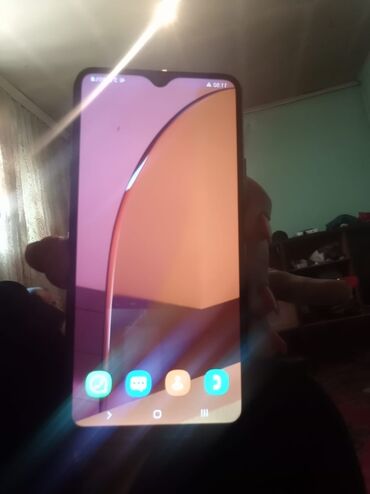 samsun s3: Samsung Galaxy A20s, 32 ГБ, цвет - Синий, Отпечаток пальца