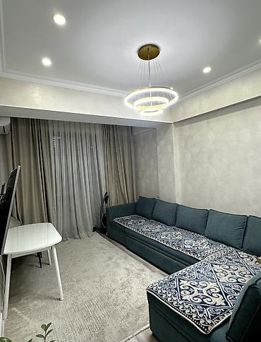 2023: 2 комнаты, 47 м², Асанбай мкр Элитка, 3 этаж, Евроремонт — 2