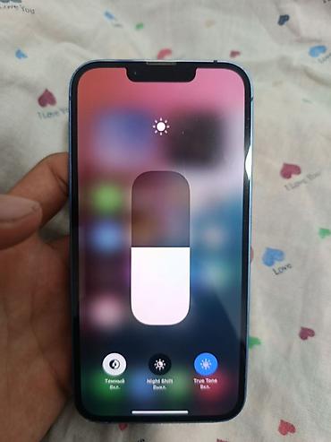 айфон даром: IPhone 13, Б/у, 256 ГБ, Синий, 87 % — 1