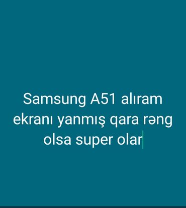 Samsung: Samsung Galaxy A51, 64 GB, rəng - Qara, Barmaq izi, İki sim kartlı