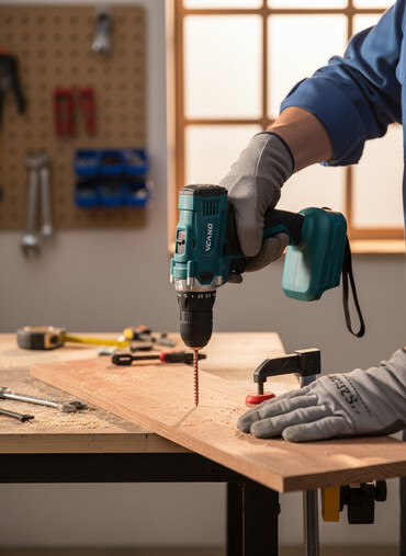 купить перфоратор недорого: Аккумуляторная дрель-шуруповерт Vcano с бесщеточным двигателем