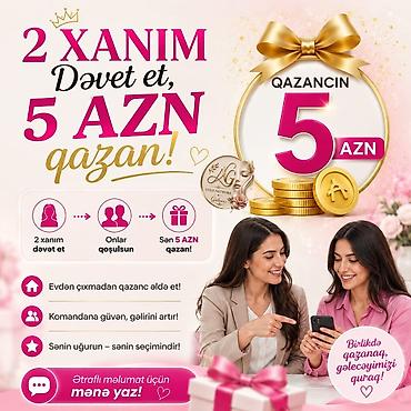 Ev üçün dekor: Xanımlar üçün qazanc və hədiyyə imkanları! Gold Network Gabrini — 1