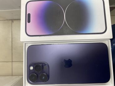 iphone 15 pro max 256 цена бишкек: IPhone 14 Pro Max, Колдонулган, 256 ГБ, Deep Purple, Каптама, 89 %