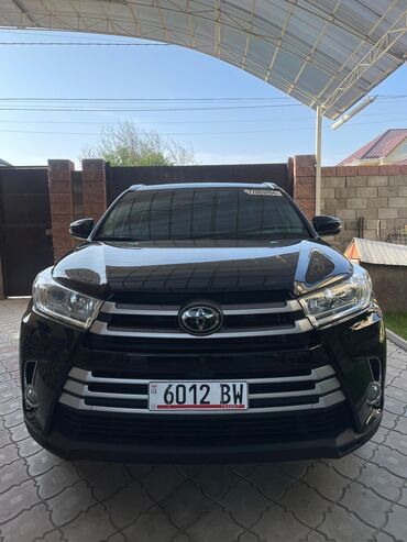 Toyota: Toyota Highlander: 2019 г., 3.5 л, Автомат, Бензин, Внедорожник