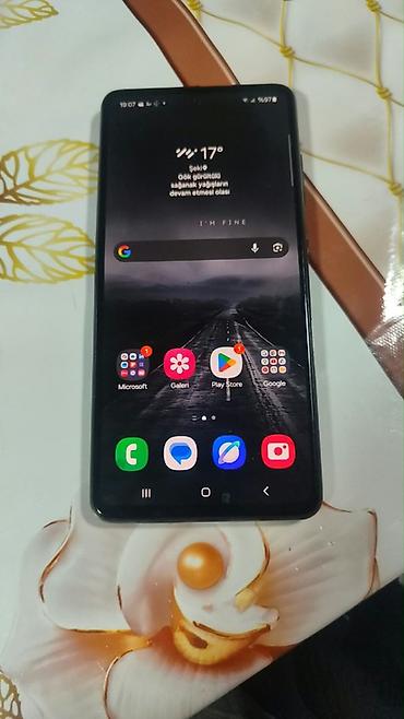mini kondisioner satisi: Samsung Galaxy A52, rəng - Qara, Barmaq izi — 5