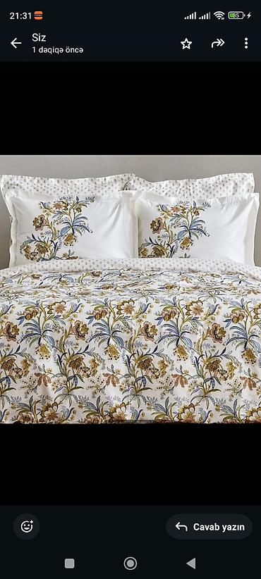 karaca: Türkiyə istehsalı olan KARACA pastel desti 💯 faiz pambıq çox gözəl — 1