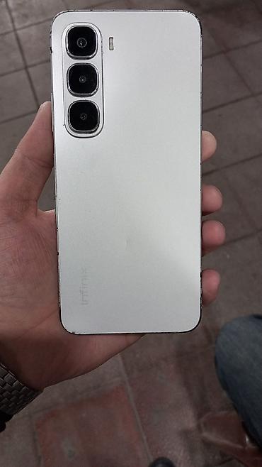 infinix note: Infinix Hot 60, 128 GB, rəng - Gümüşü, Sensor — 1