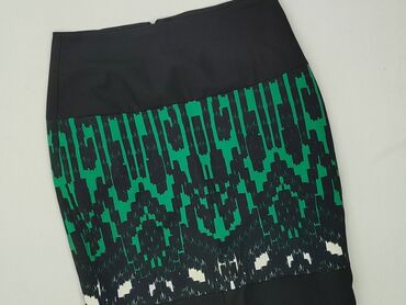 Czarna spódnica ołówkowa F&F Limited Edition z zielono-czarnym