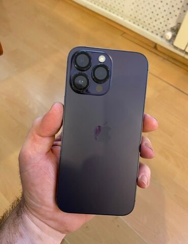 iphone 14 pro ucuz: IPhone 14 Pro Max, 256 GB, Deep Purple, Face ID