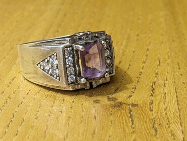 мужское кольцо: Красивый серебряный мужской перстень