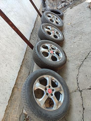 r15 тойота: Комплект из 4 шин с дисками Toyota. - Литые диски Toyota, 5 спиц — 1