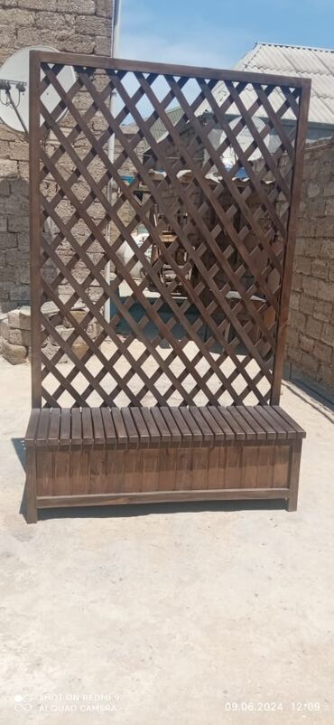 Sifarişlə digər bağ mebeli: Taxta məmulatları və həyət/perqola konstruksiyaları - Mətbəx üçün — 43