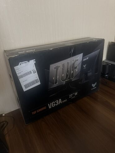 Monitorlar: ASUS TUF Gaming VG3A seriyalı monitor, 27 düym diaqonalı ilə oyun və