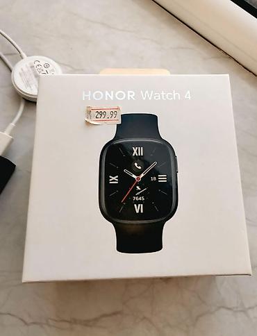 Aksesuarlar: Yeni, Smart saat, Honor, Sensor ekran, rəng - Qara — 2