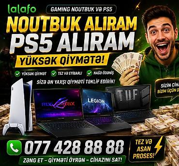 hp notebook azerbaycan: PS5 NOUTBUK ALIRAM YÜKSƏK QIYMETE YENI VƏ ISLEMIS — 1