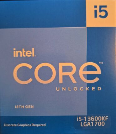 Prosessorlar: Prosessor Intel Core i5 13600kf, > 4 GHz, > 8 nüvə, Yeni