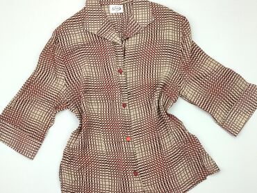 beżowa bluzki eleganckie: Koszula Damska, XL, stan - Bardzo dobry