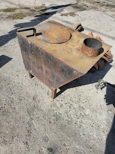 газ 4: Печь буржуйка