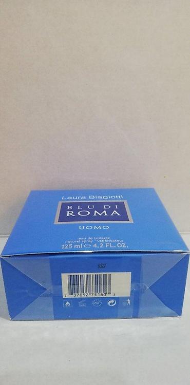 mirisljava sveca: LAURA BIAGIOTTI BLU DI ROMA UOMO EDT125ML | Laura Biagiotti Blu di — 4