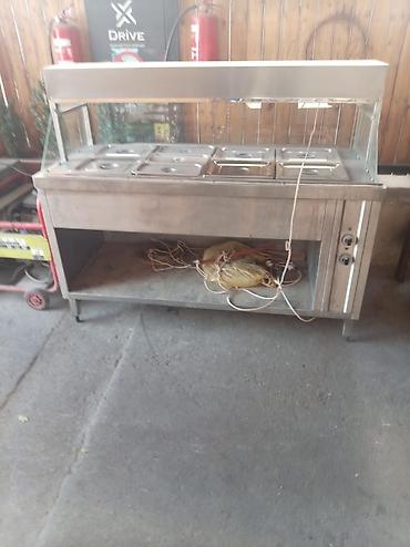 İsti yeməklər üçün bufet-vitrin (food warmer) – paslanmaz poladdan - lalafo.az -da İsti yeməklər üçün bufet-vitrin (food warmer) – paslanmaz poladdan -