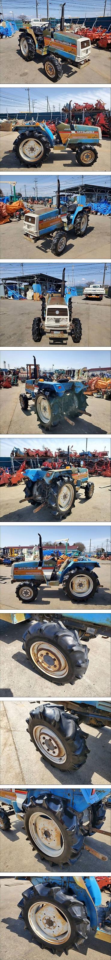 Мини-тракторы Mitsubishi: Продается Японский мини трактор Митцубисси МТ2001DX. 4x цилиндровый — 19