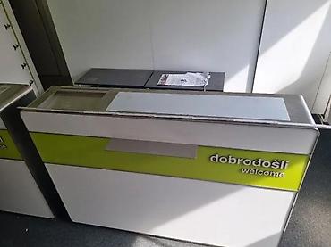 Kancelarijski nameštaj: INOX PULT ZA LOKALE OD 120X160X32CM | Veoma kvalitetan pult za — 2