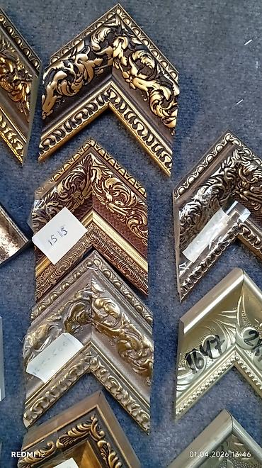 Şəkil və rəsmlər üçün çərçivələr: Çərçivə Taxta — 40