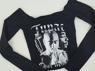 tupac bluza: Bershka, Top damski, rozmiar XS — 1