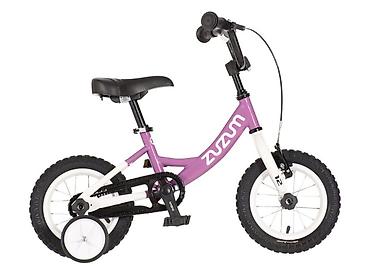 bele helanke za devojcice: Bicikl kids Zuzum 12" 7" – ljubičasti perla UV Dečji bicikl sa — 1