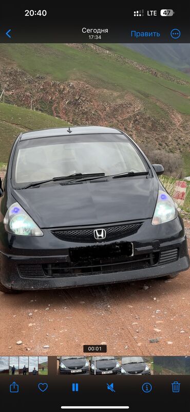 срочные автомобили: Honda Fit: 2003 г., 1.3 л, Вариатор, Бензин, Хэтчбэк