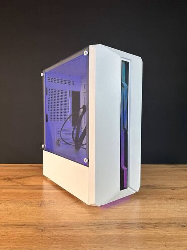 70 сом: ПК корпусу, Жаңы, Micro-ATX, түсү - Ак