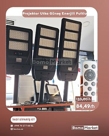 Projektor Utka Günəş Enerjili, pultla idarəetmə funksiyalı lalafo.az -da Projektor Utka Günəş Enerjili, pultla idarəetmə funksiyalı