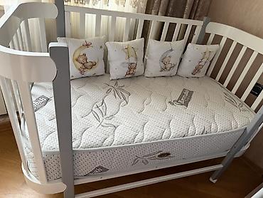 bambuk dosek: Oğlan və qız üçün, Yeni, Yumru, Beşik, Matras ilə, Yellənmə mexanizmi ilə — 2