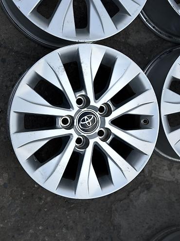 44 2: Литые Диски R 15 Toyota, Комплект, отверстий - 5, Б/у — 4